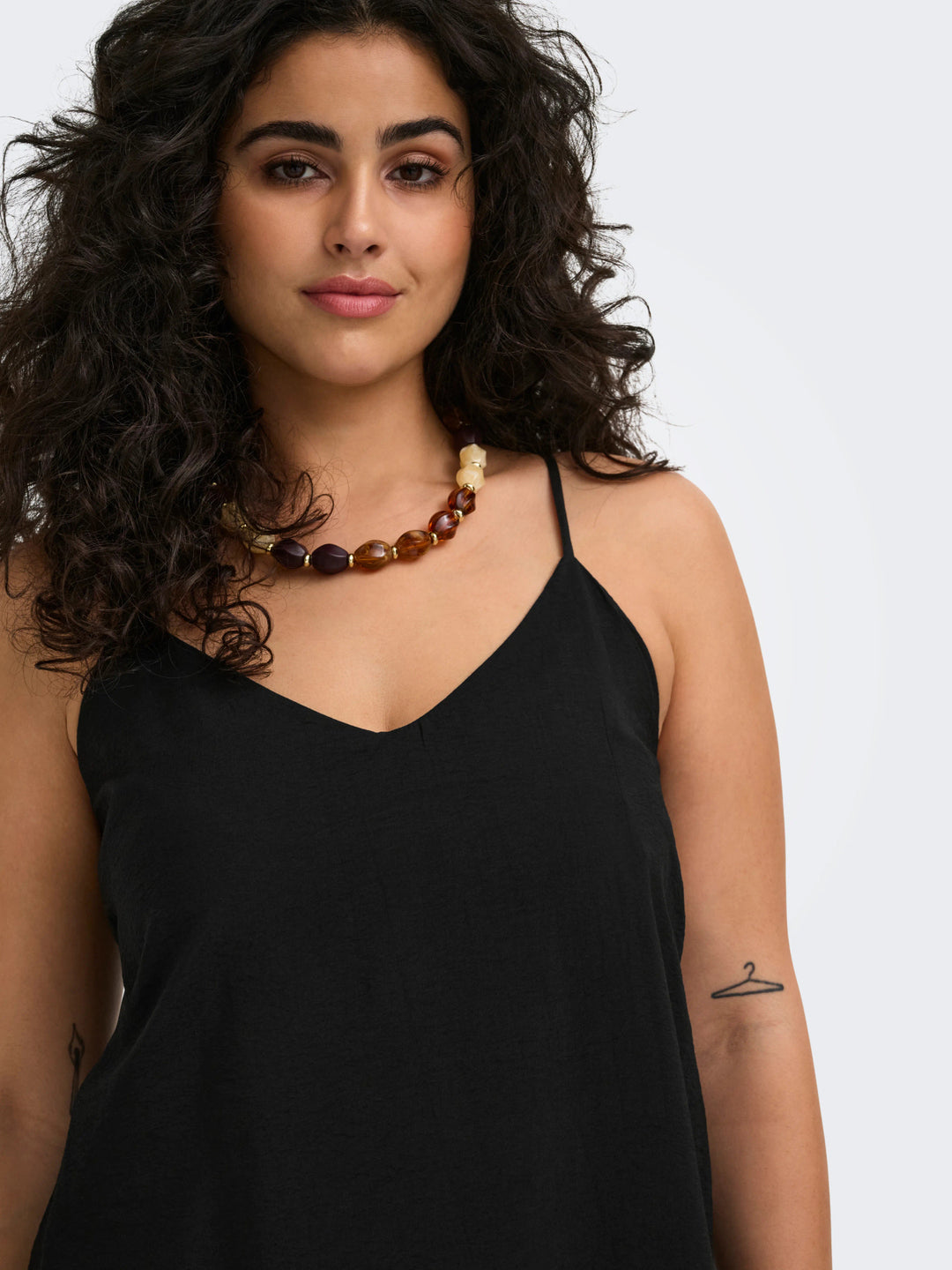 Zwarte Maxi-jurk