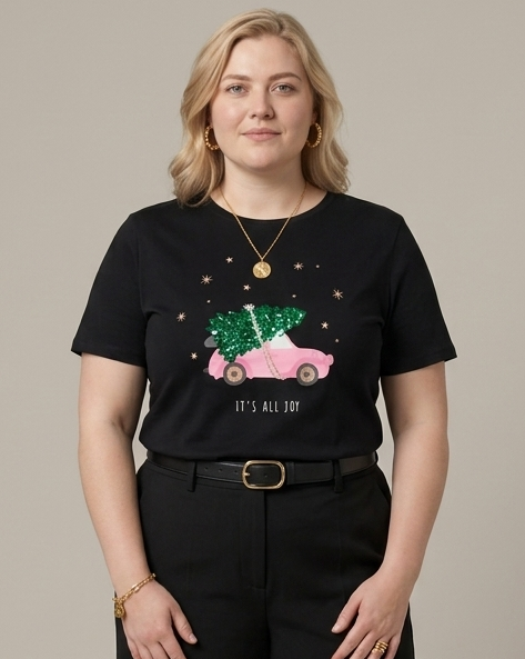Feestelijke Kerst t-shirt