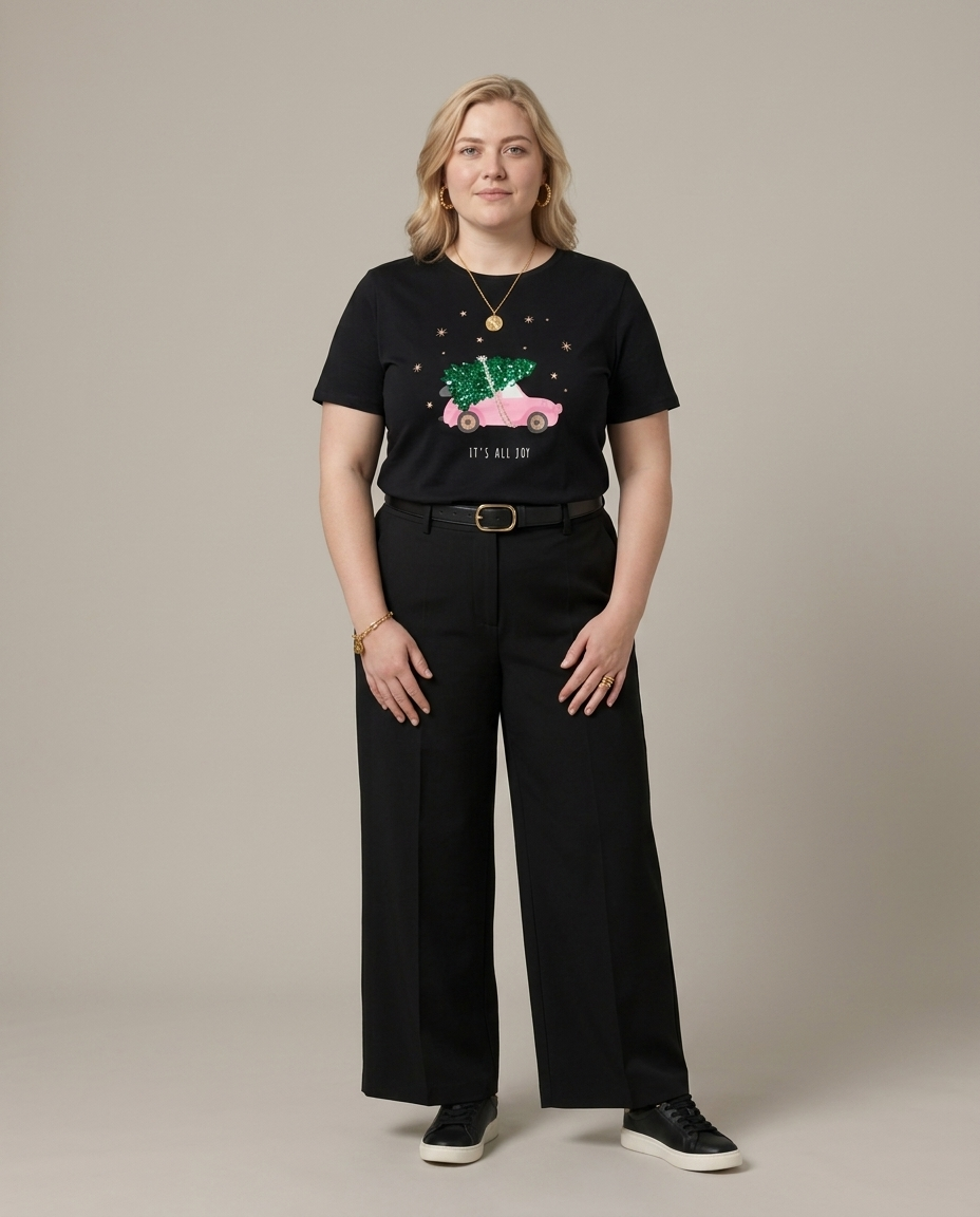 Feestelijke Kerst t-shirt