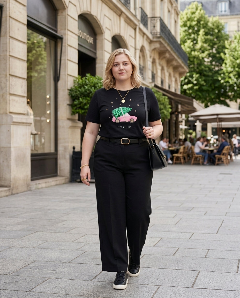 Feestelijke Kerst t-shirt