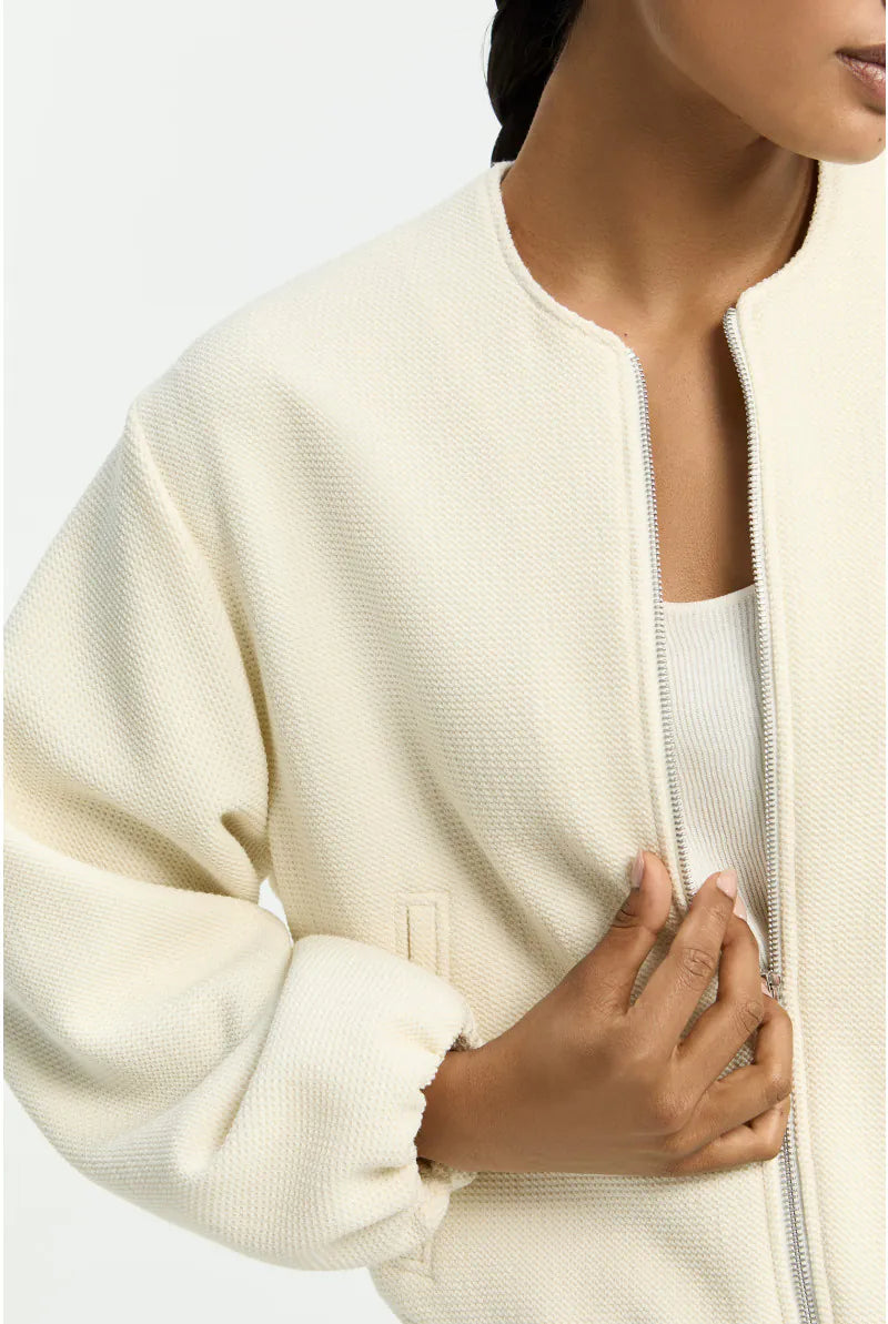 Vest in structuur stof