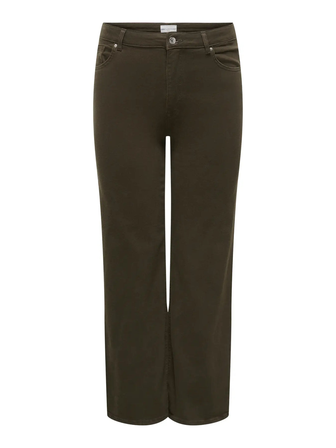Donkerbruine Wide Leg Jeans