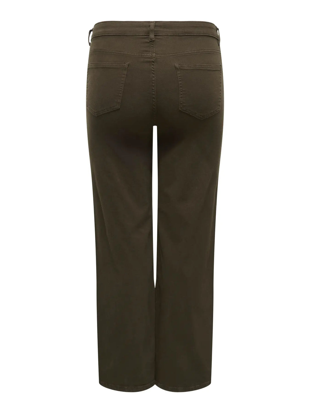 Donkerbruine Wide Leg Jeans