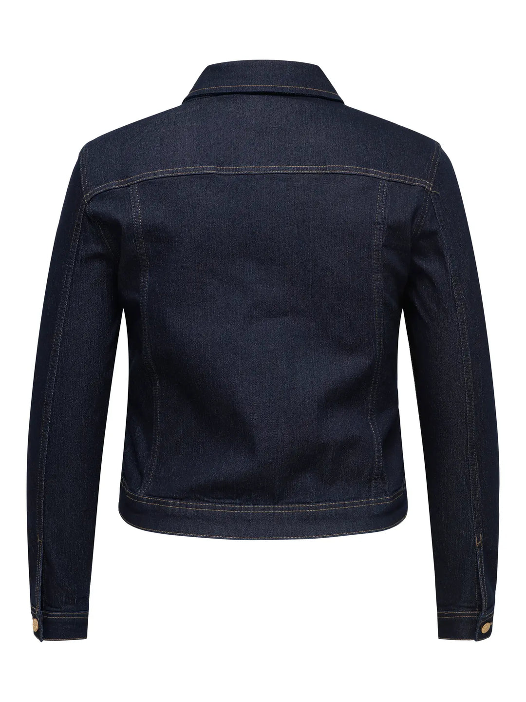Donkerblauw Denim Jasje