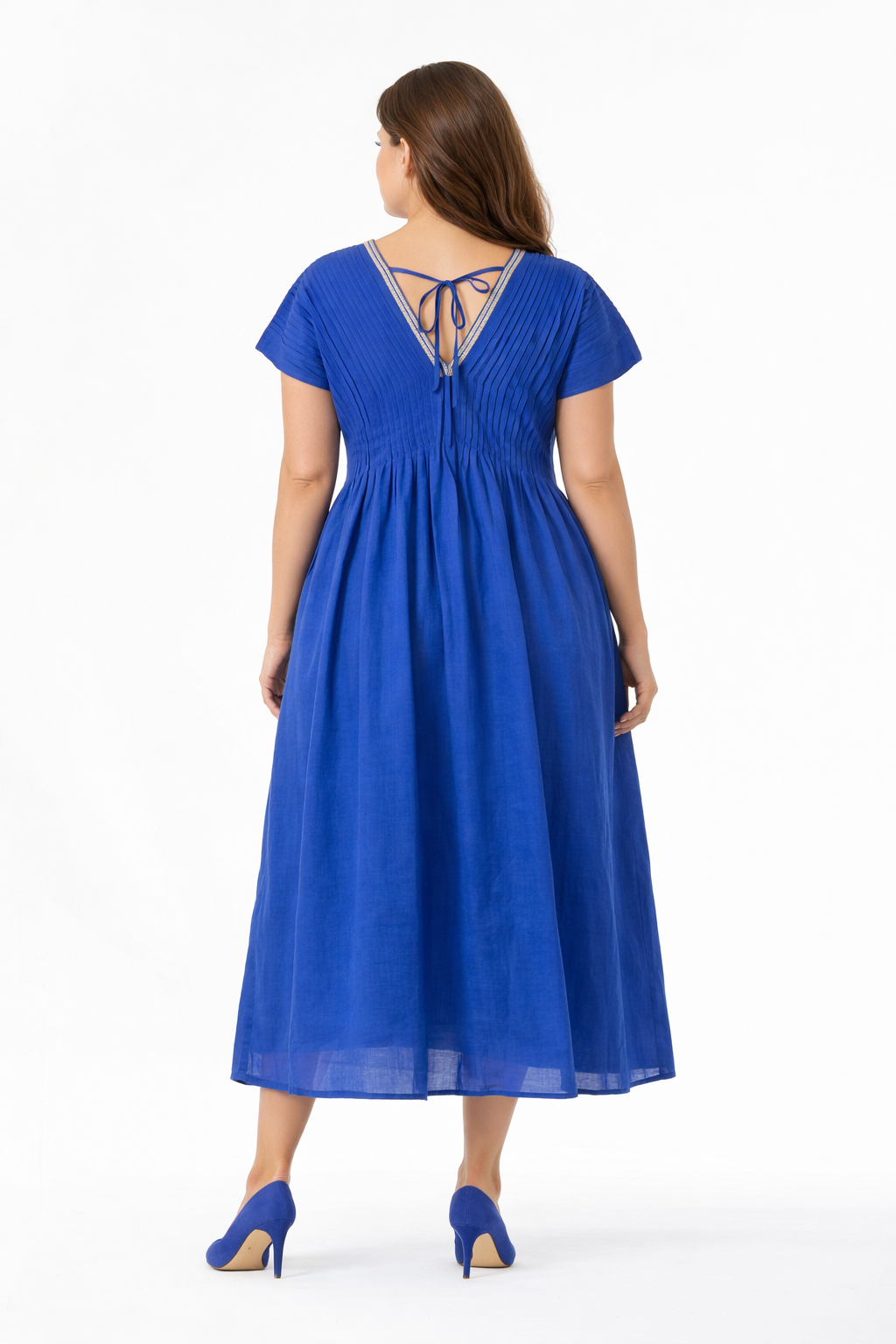 Maxi Jurk In Ibiza Blue