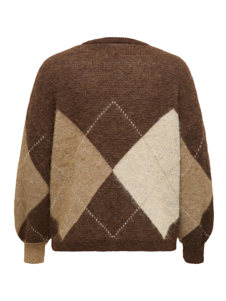 Bruine Argyle Trui