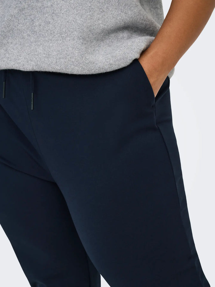 Blauwe Broek Met Trekkoord