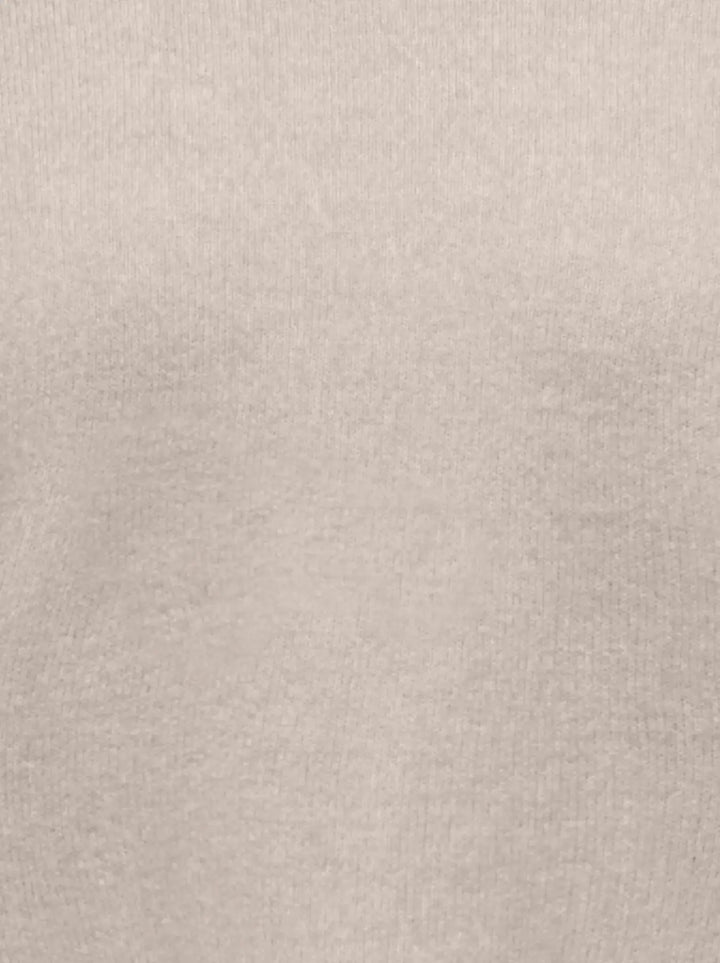 Beige Trui Met Wijde Mouwen