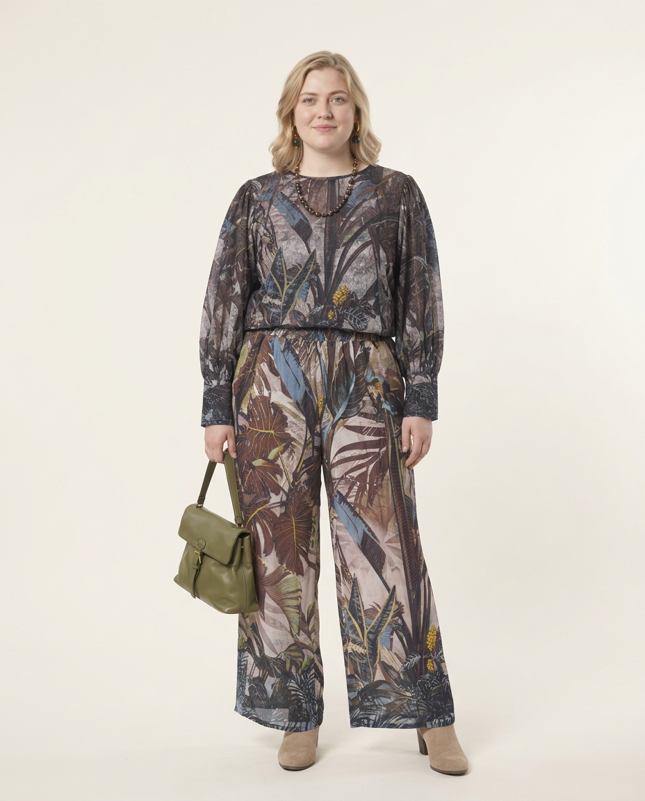 Wijde Broek met Print