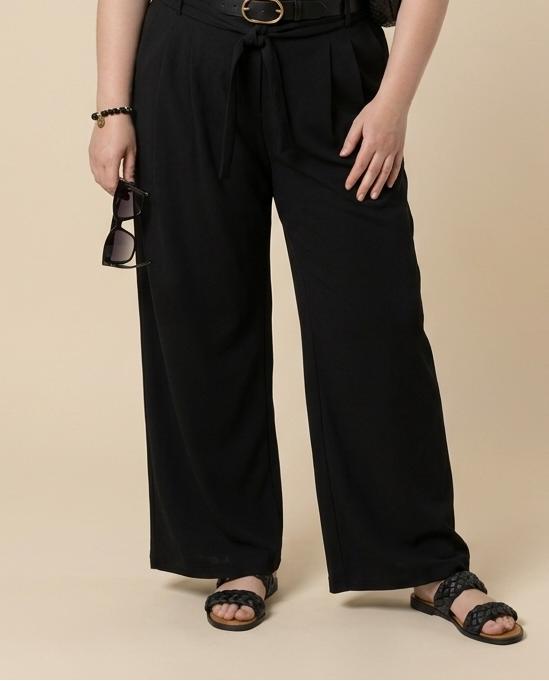 Zwarte Broek Met Ceintuur