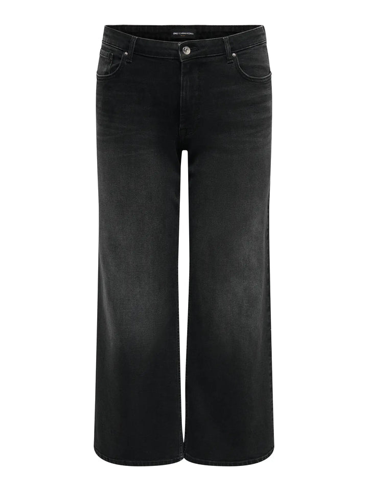 Zwarte Wide Leg Jeans
