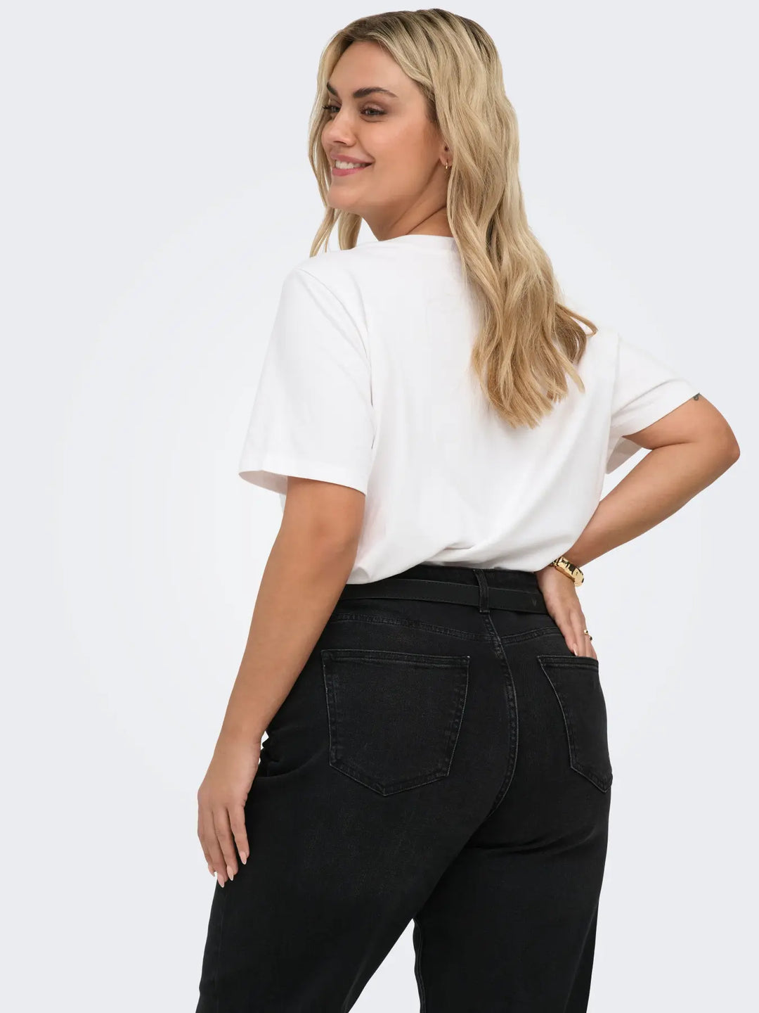 Zwarte Wide Leg Jeans