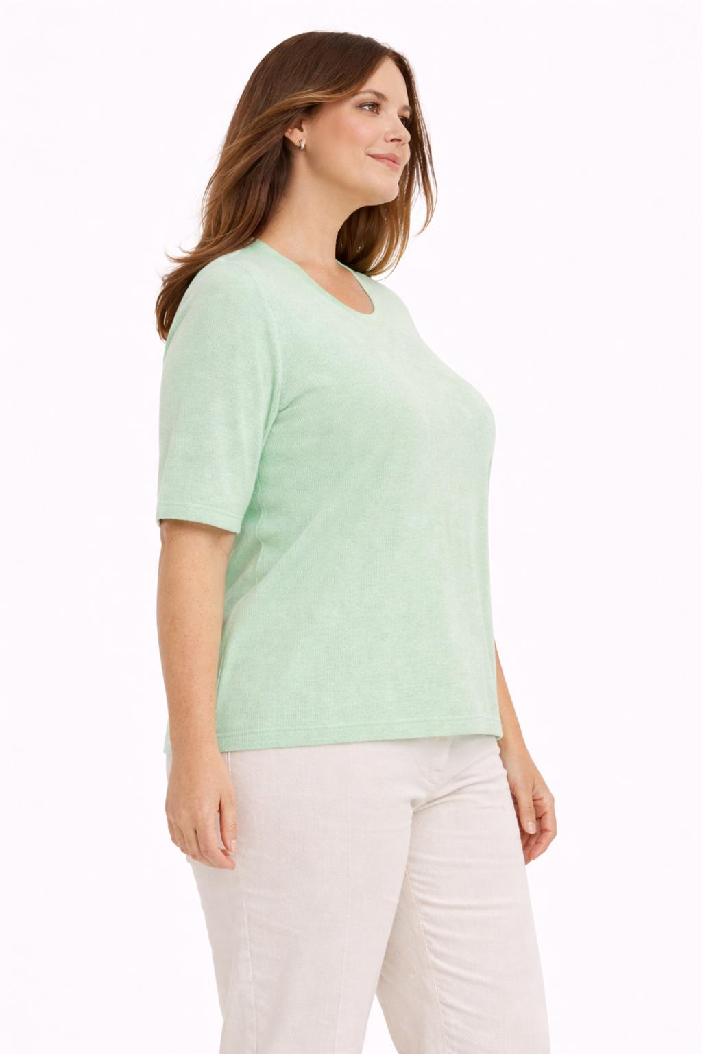 Dunne Trui Met Korte Mouwen (Twin-set)