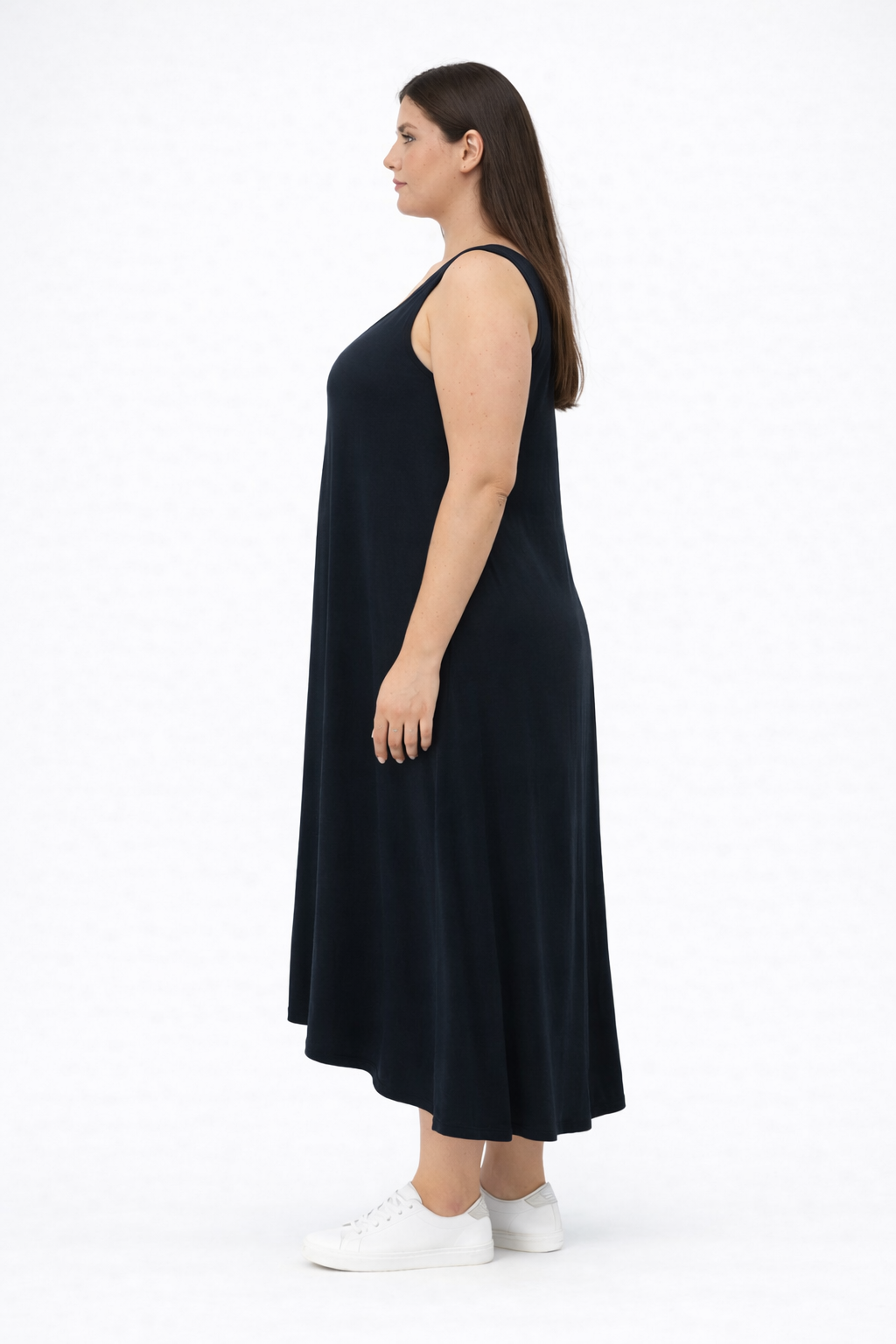 Lange Basis Jurk Jersey