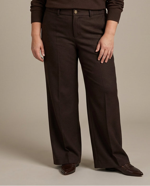 Bruine Rechte Broek