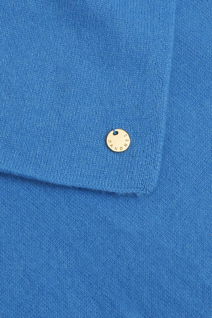miami blue sjaal in kasjmier - xandres - kalki-vanille - grote maten - dameskleding - kledingwinkel - herent - leuven