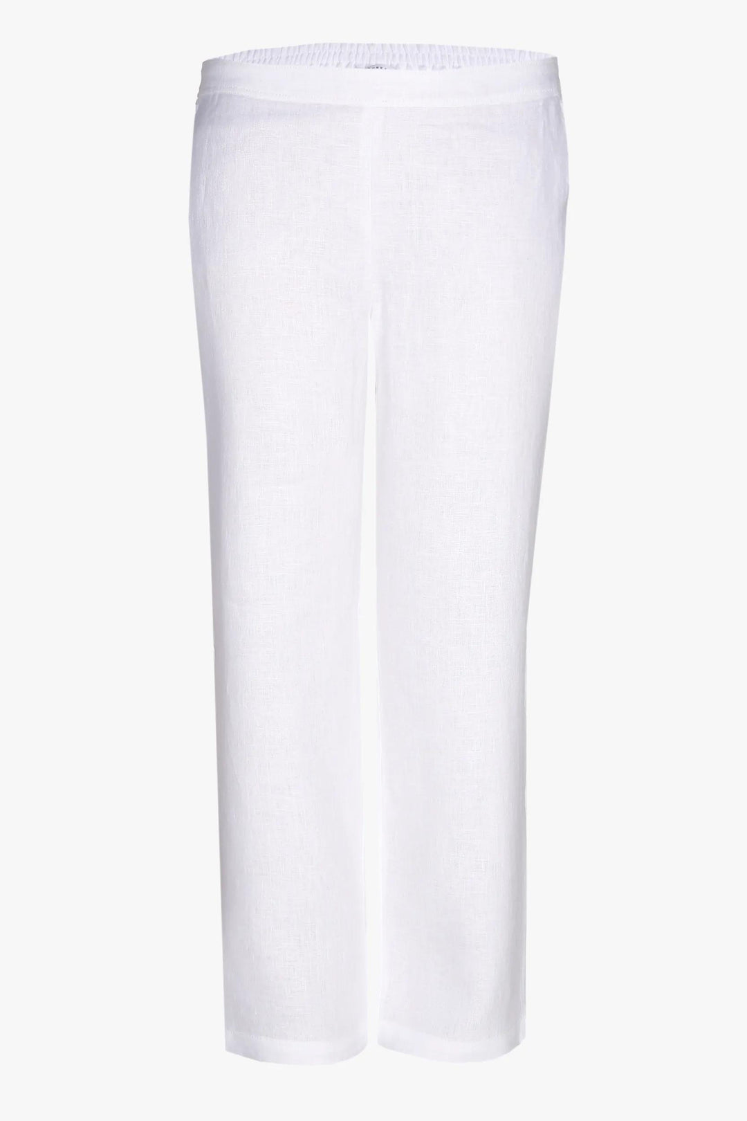 witte linnen broek