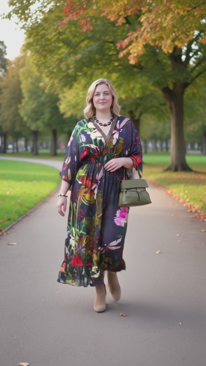 Maxi Jurk met Bloemenprint