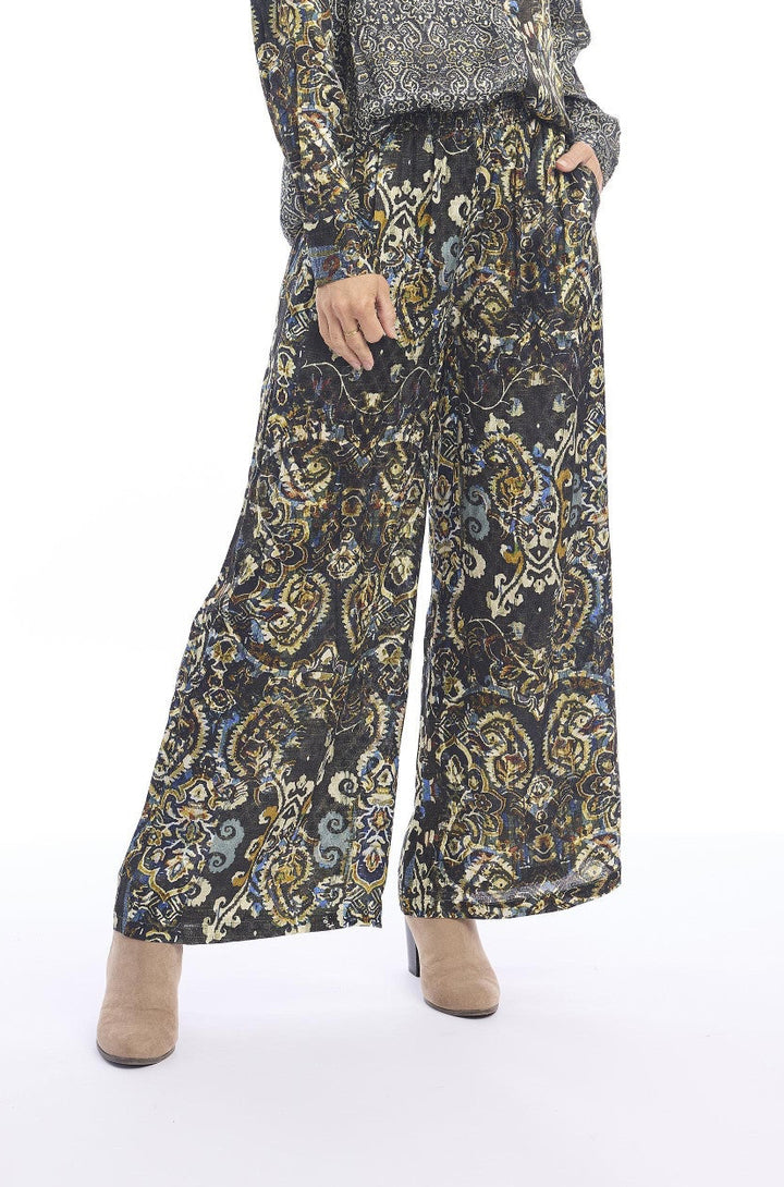 Wijde Broek Met Paisleyprint