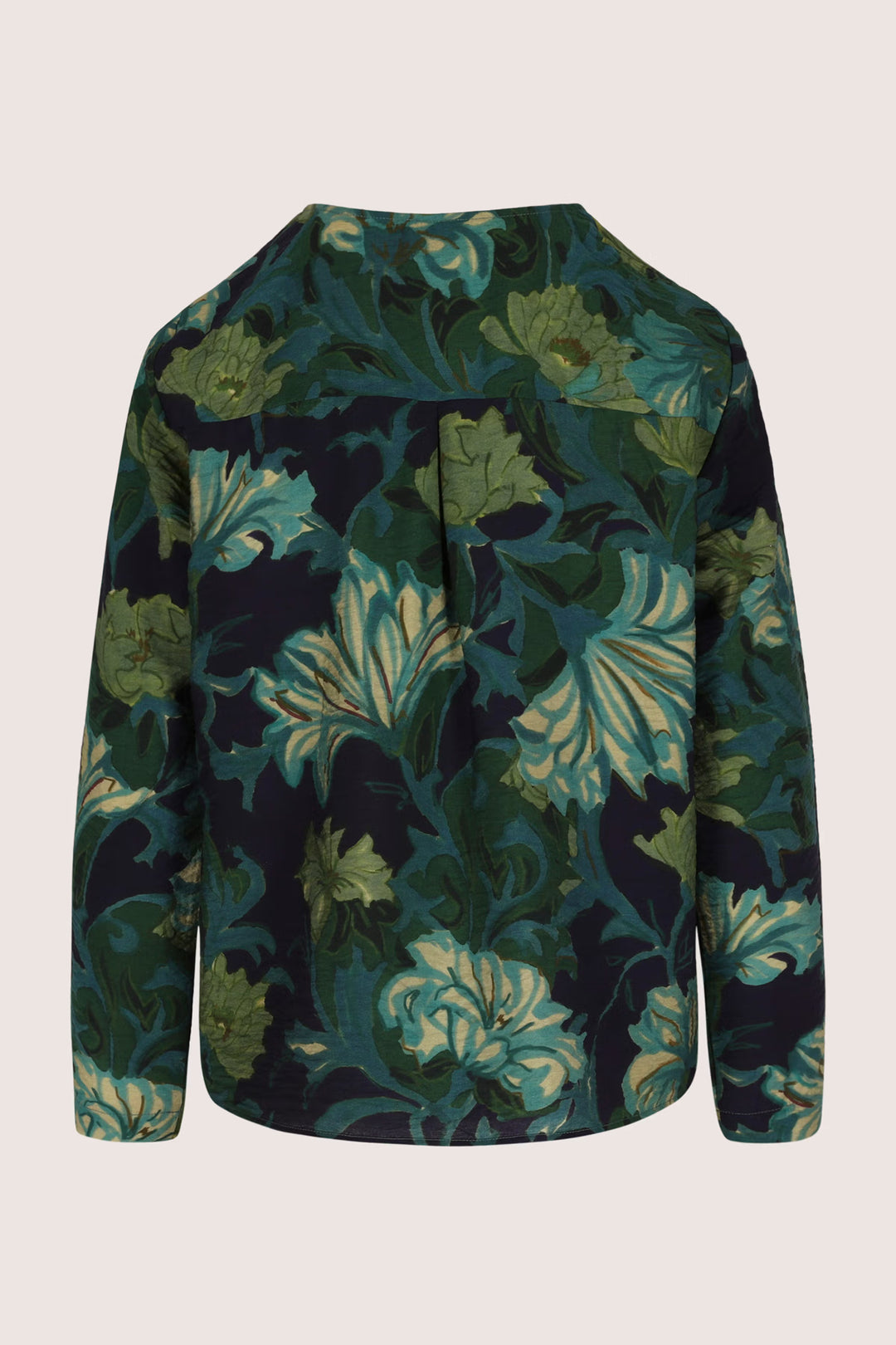 Wijde Blouse Met Bloemenprint