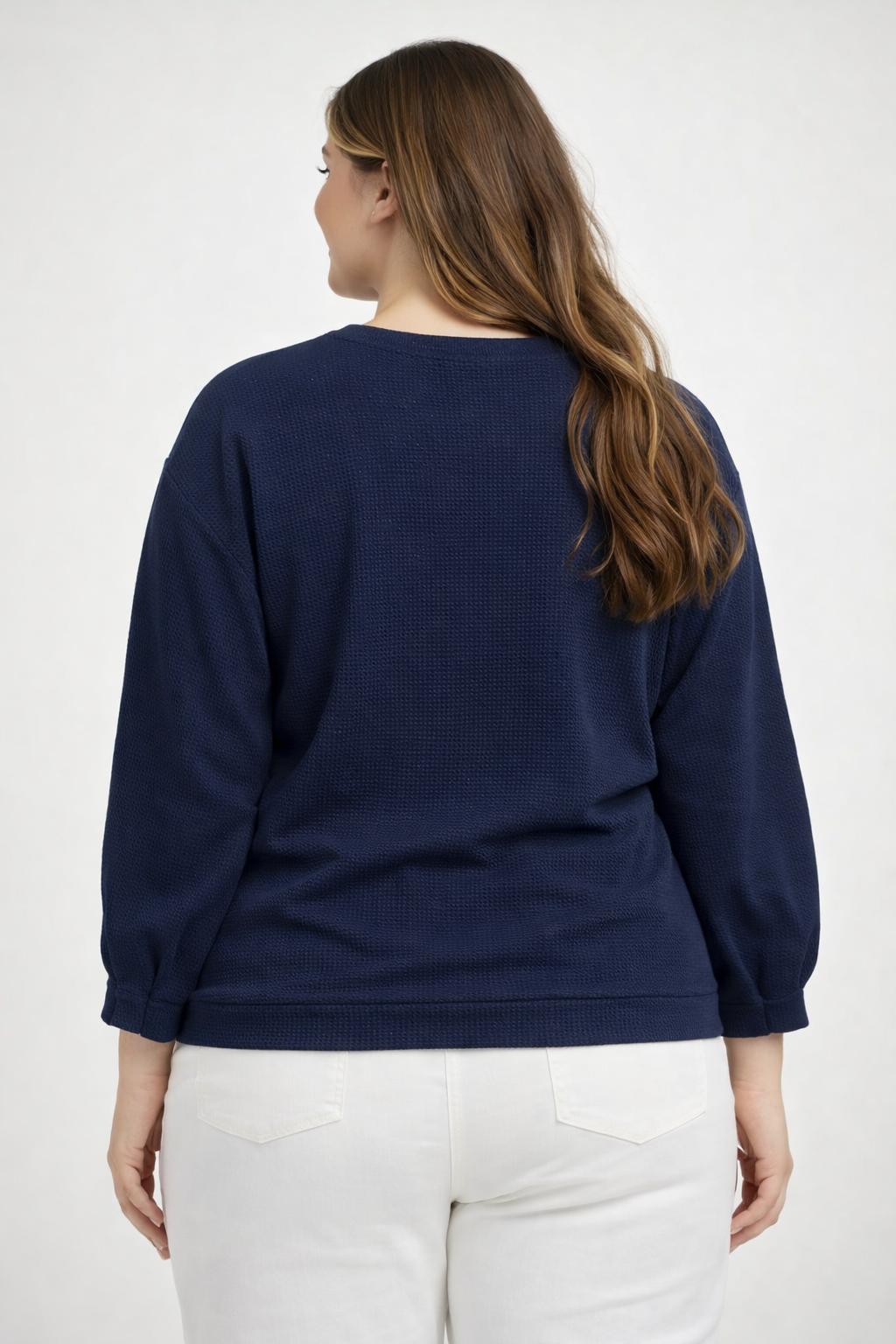 Dunne Trui In Structuurstof