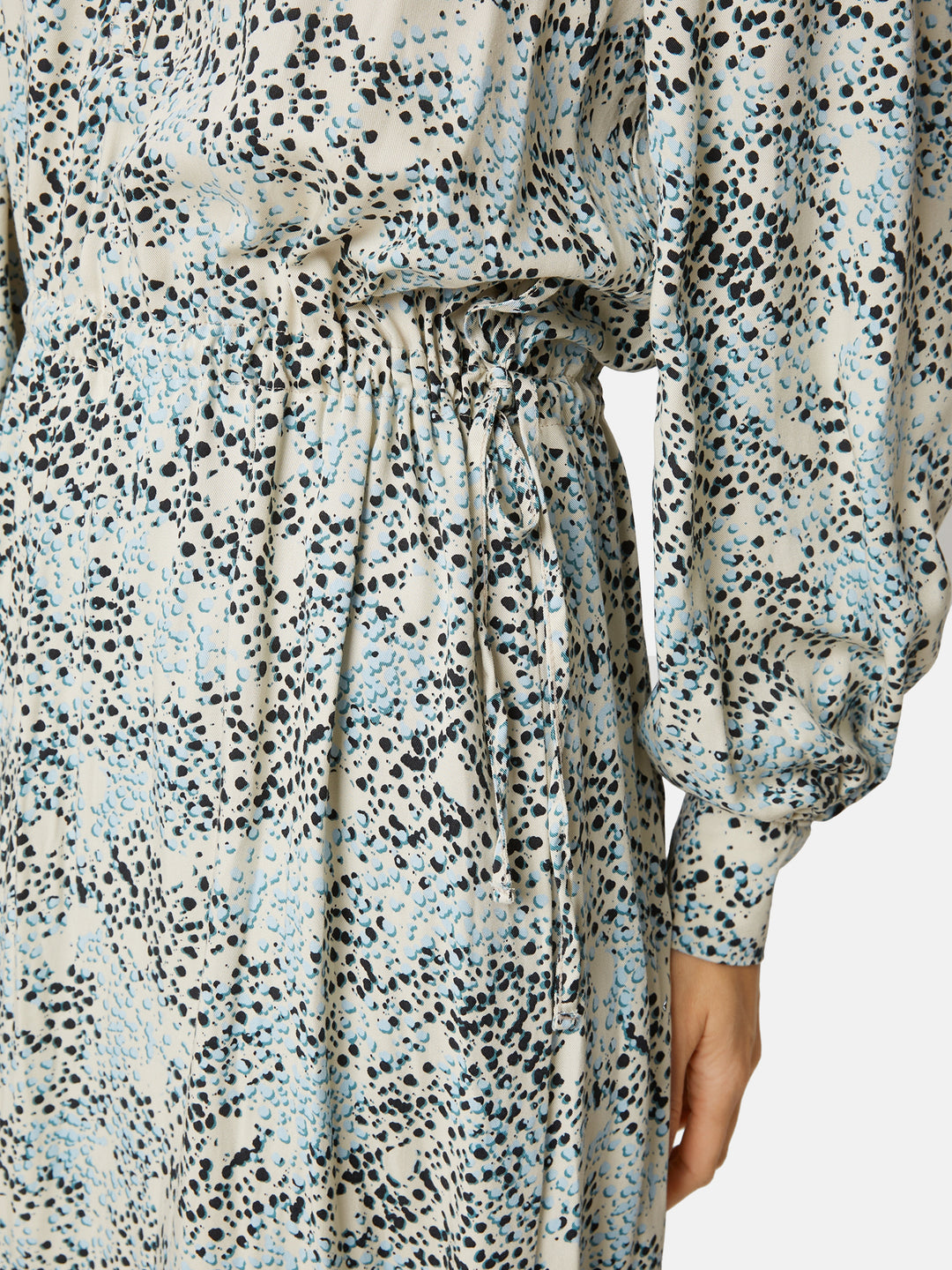 zomerse jurk met print - b. copenhagen - - grote maten - dameskleding - kledingwinkel - herent - leuven