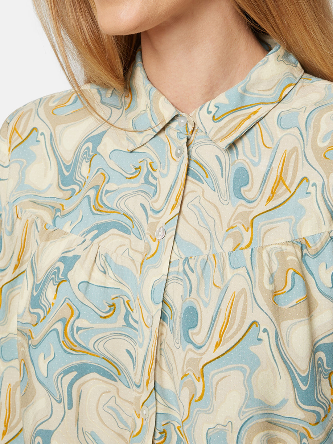 zomerse blouse met print-b. copenhagen-215322