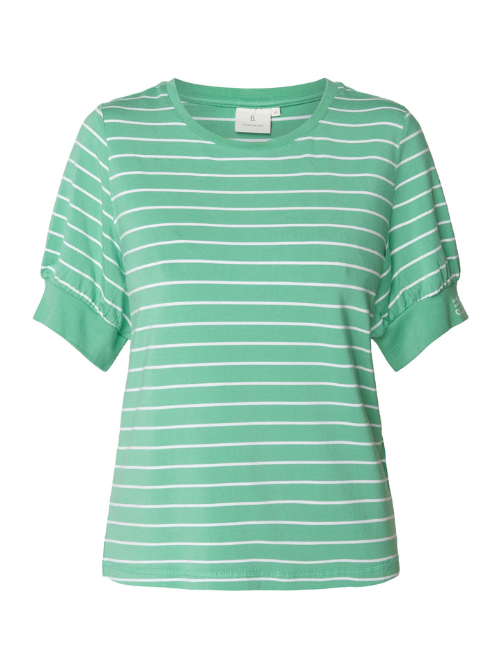 groen gestreept t-shirt-B. Coastline-215590