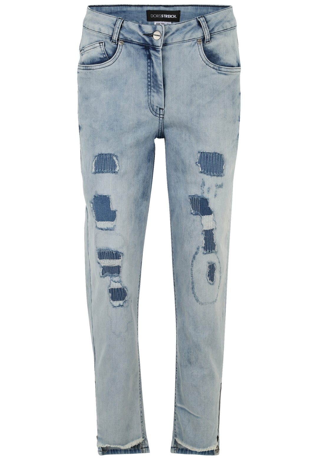capri jeansbroek in trendy uitvoering-doris streich-855195
