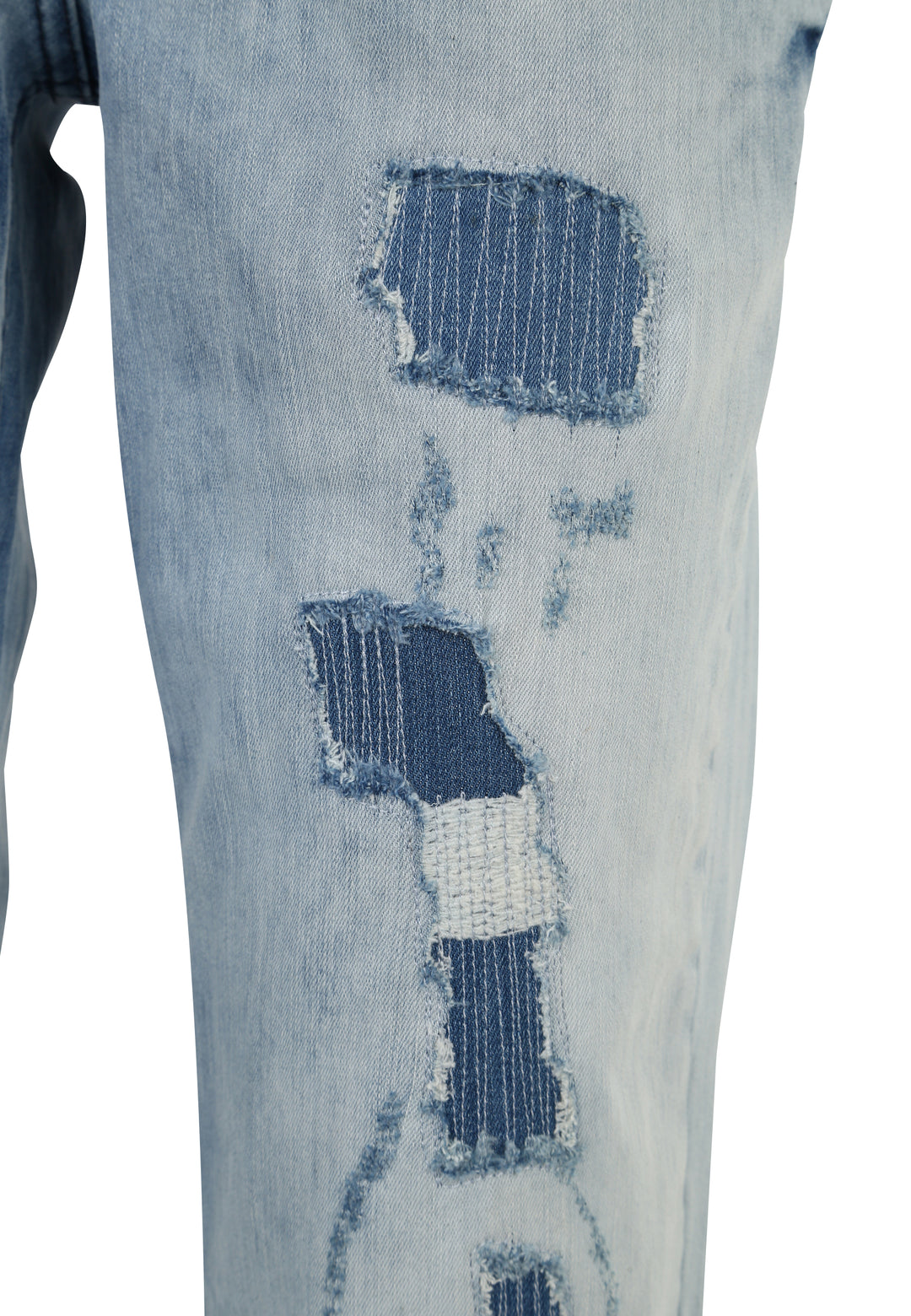 capri jeansbroek in trendy uitvoering