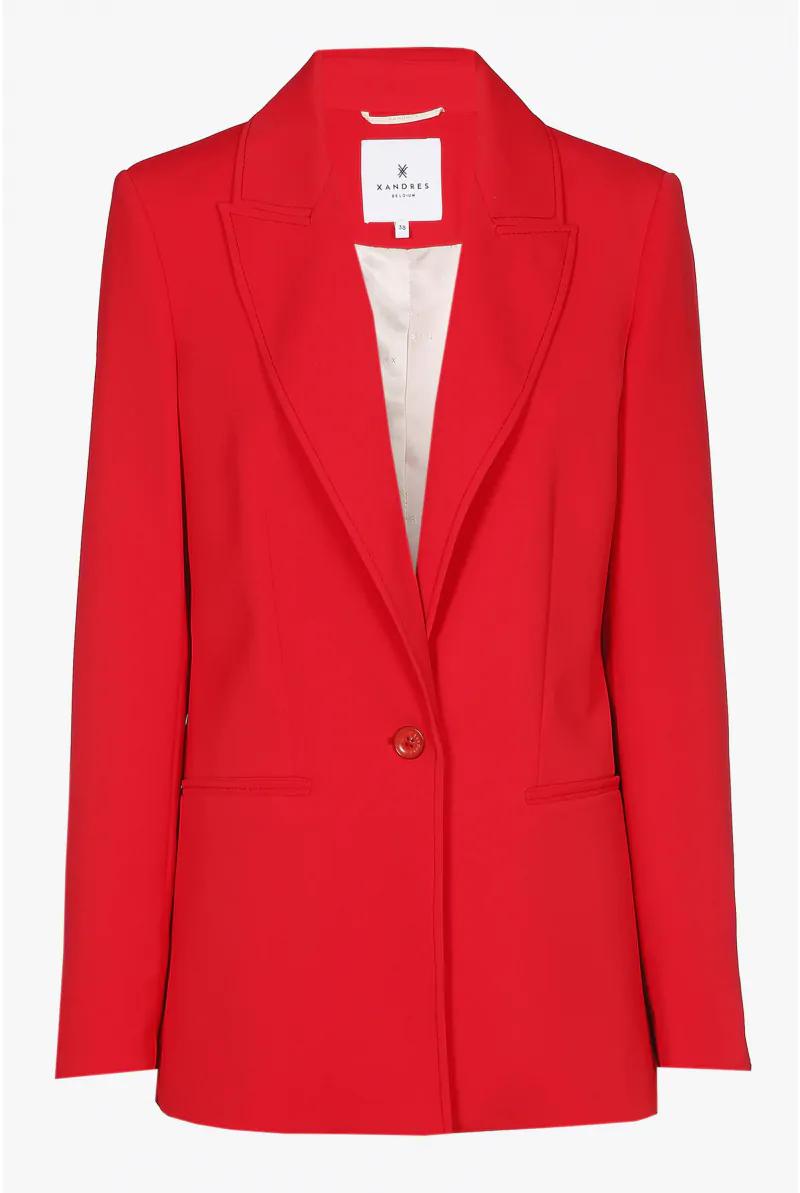 stijlvolle rode blazer