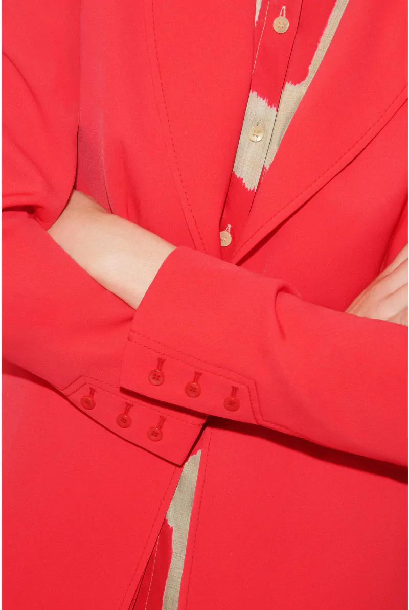stijlvolle rode blazer-xandres-blanchy-rood